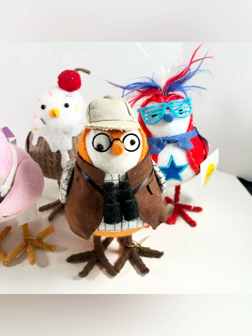 Target Birds Featherly Friends Mixed Lot of 6 Birds
